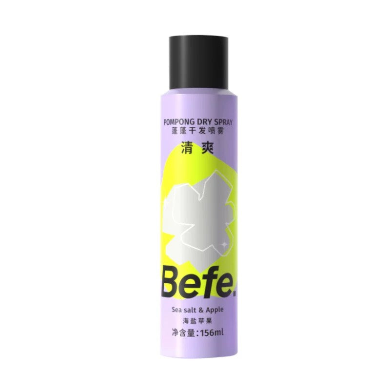 Befe Pompong Hair Dry Shampoo Spray Sea Salt Apple 156ml