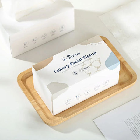 Dr.Cotton Luxury Facial Tissue/Wipe 60pcs