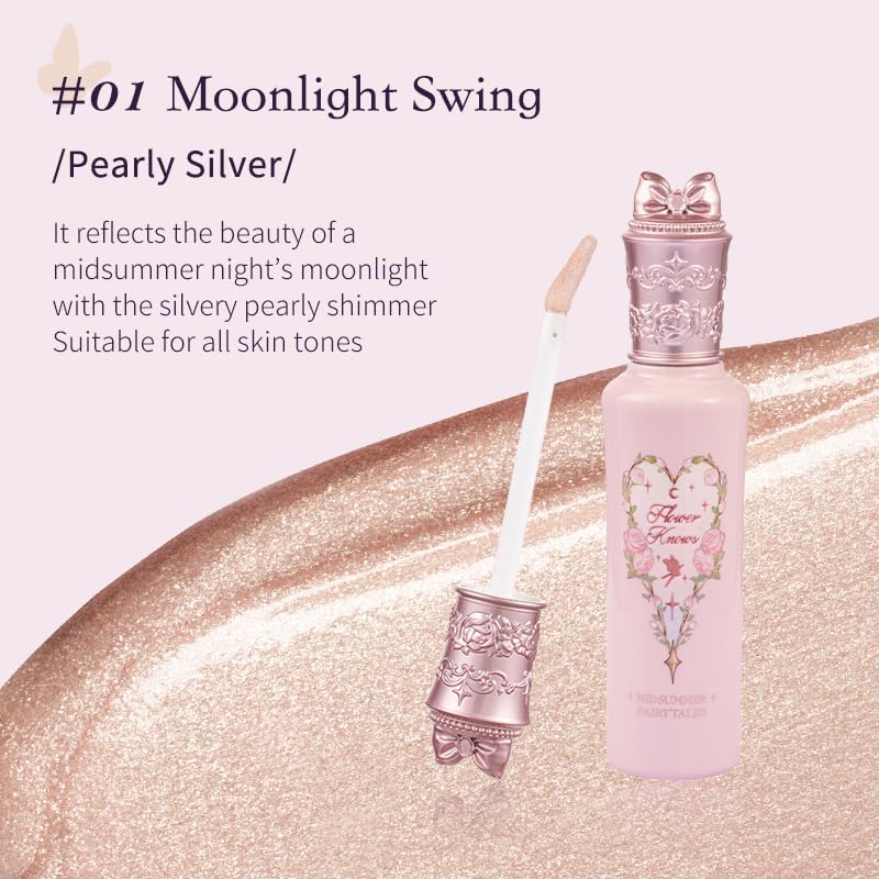 Flower Know Midsummer Fairytales Liquid Highlighter #WH01 Moonlight Swing
