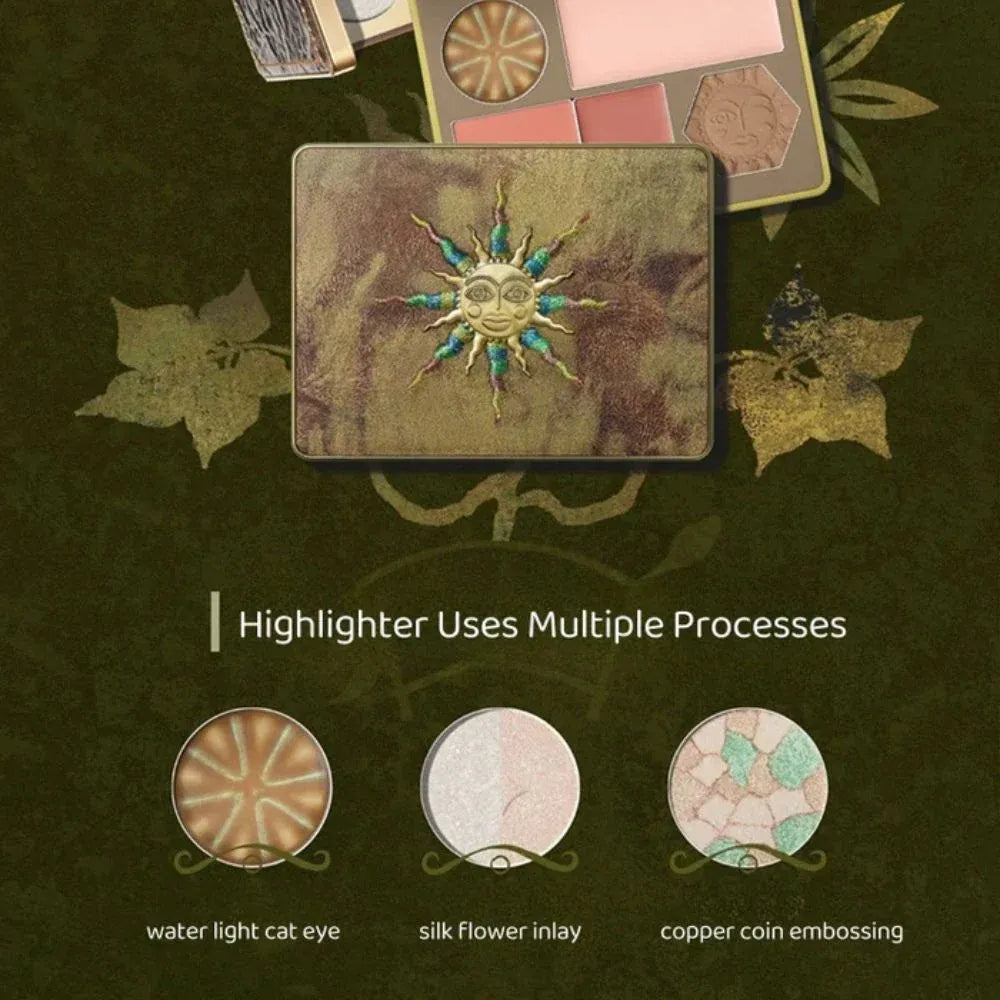 Girlcult Facial Makeup Palette #03 Enjoy Spring 14.2g