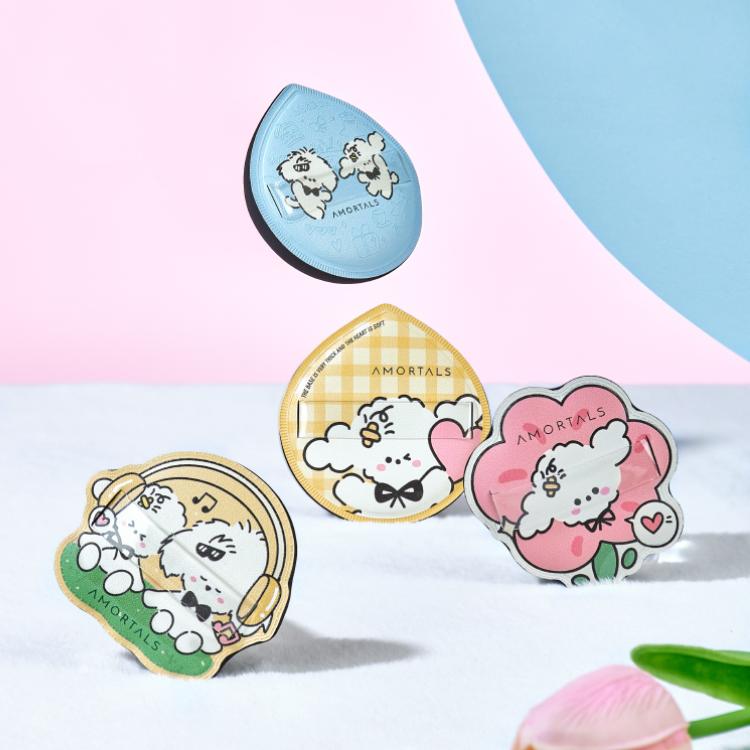 Amortals Doggy Hug Series Powder Puff 2pcs/Set