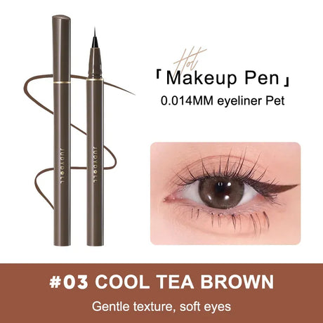 Judydoll Ultra-Fine Liquid Eyeliner Upgrade #03 Cool Tea Brown