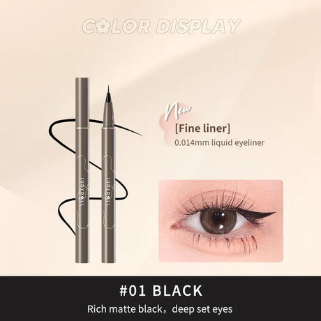 Jullydoll Ultra-Fine Liquid Eyeliner #01 Black