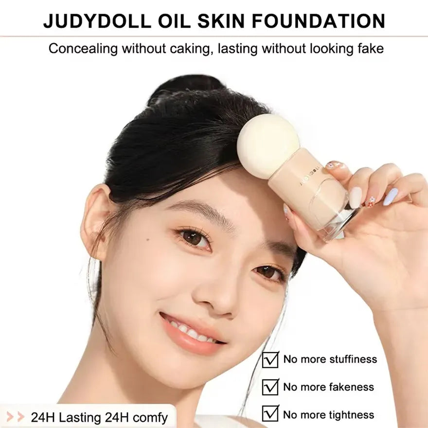Judydoll Long-lasting Foundation #P00 Pale White Skin 15g