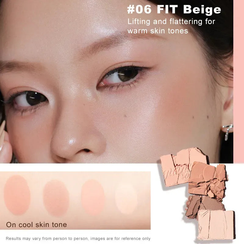 Judydoll 2 in 1 Blush Highlight Palette #06 Fit Beige