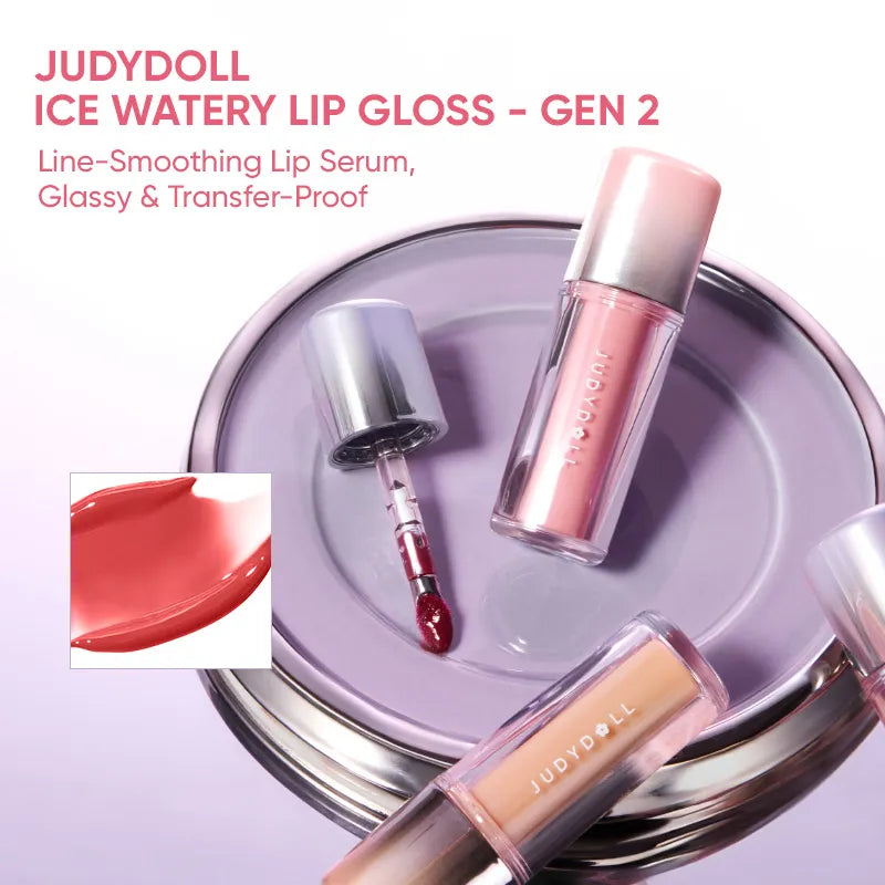 Judydoll Dual Finish Watery Lip Gloss #09 Warm Dates