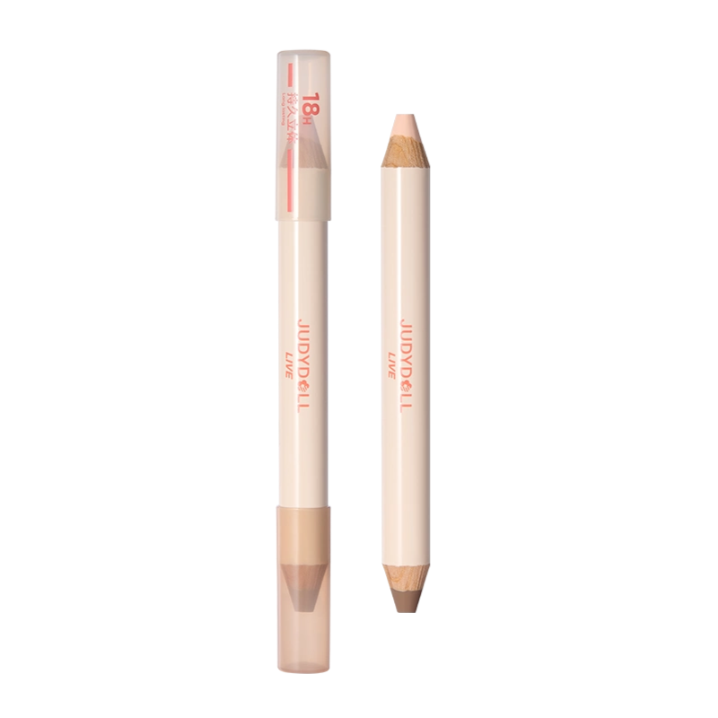 Judydoll Contour Duo Highlight & Contour Stick #02 Bright White + Nude Grey Brown