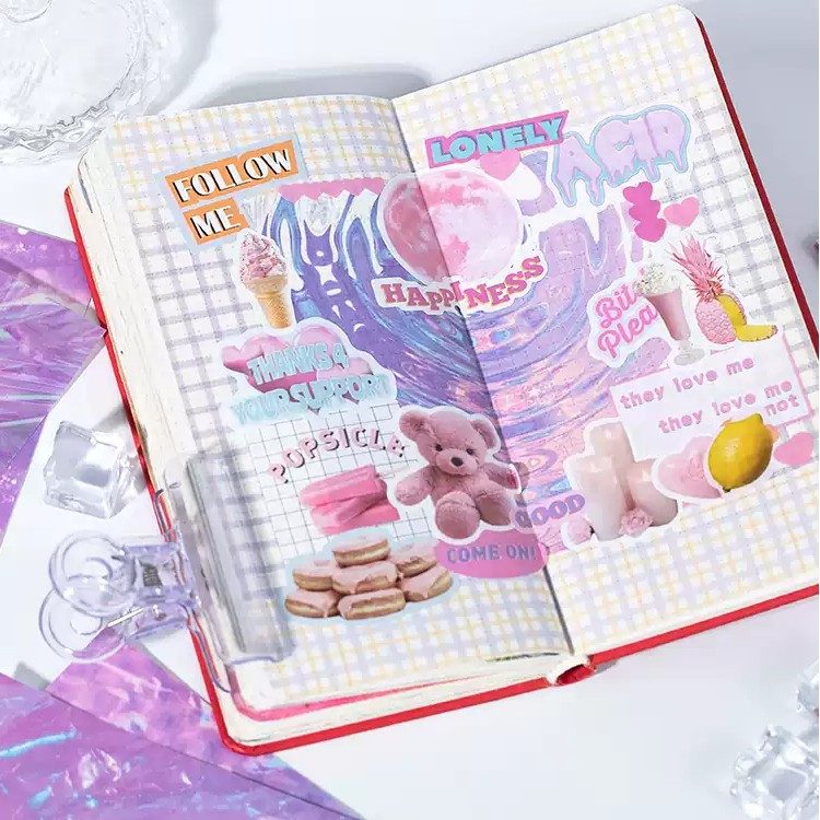 Yuxian Material Stickers Moonlit Slumber in the Mountains 14pcs