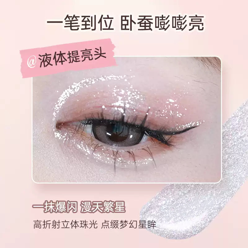 Gracebabi Dual-Ended Liquid Aegyo-Sal Pen #01 Silver White