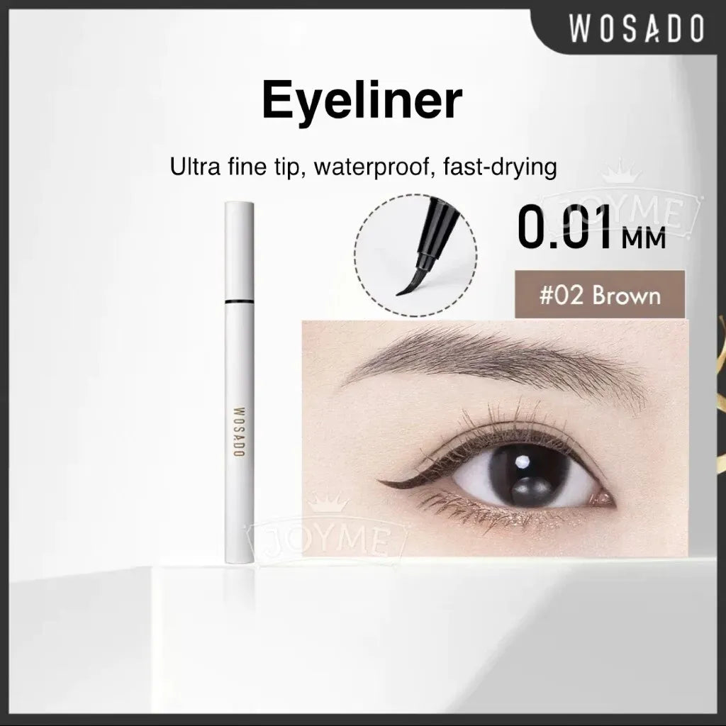 Wosado Ultra-slim Smooth Liquid Eyeliner #02 Brown