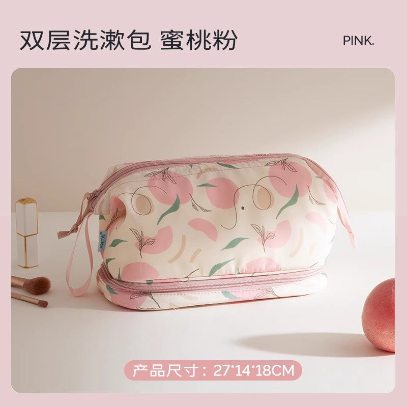 Youngtime Detachable Toiletry Bag Peach Pink