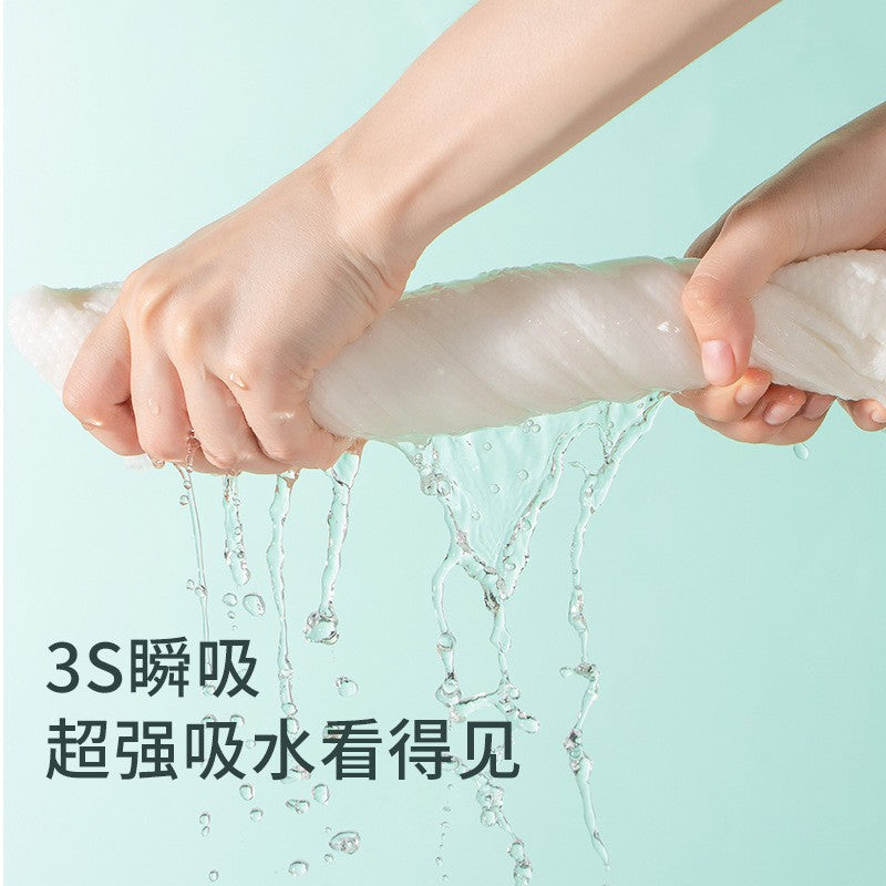 Youngtime Antibacterial Bamboo Fiber Disposable Face Towels 30*60cm 2pcs