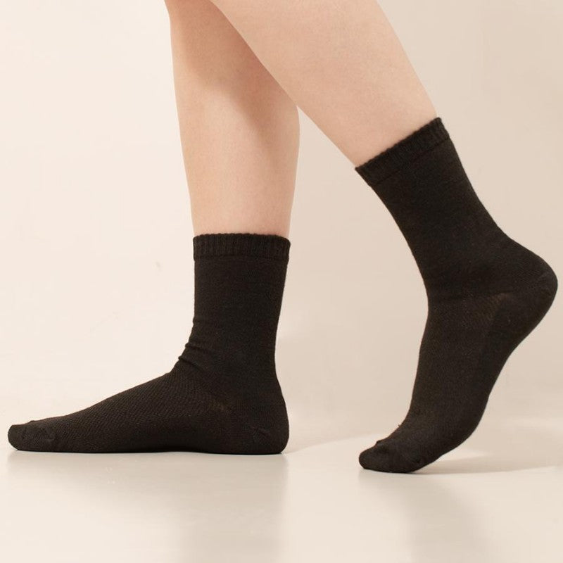 Youngtime 7A Antibacterial Colored Mid-Calf Socks 5pcs