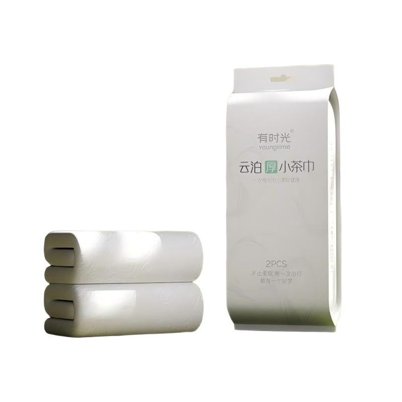 Youngtime Portable Thickened Soft Face Towel 2pcs