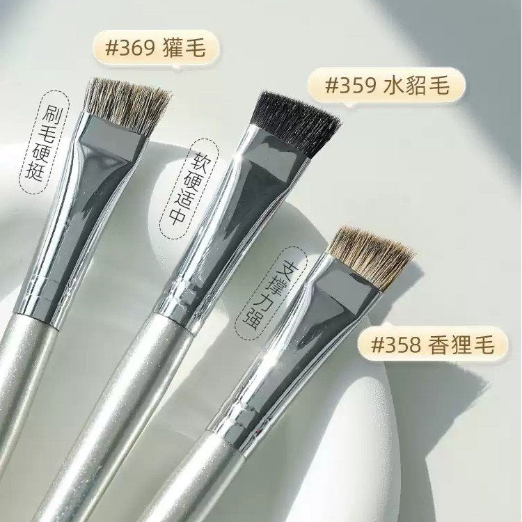 Guoxiaoniu郭小妞瑰金香狸毛眉刷358