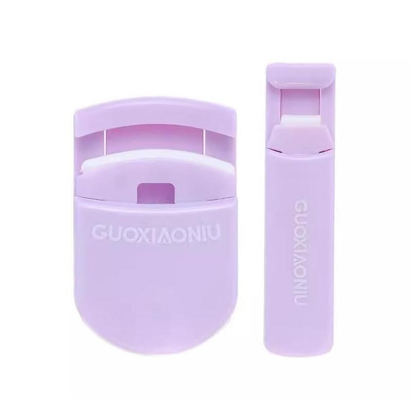 Guoxiaoniu Portable Eyelash Curler Set Purple