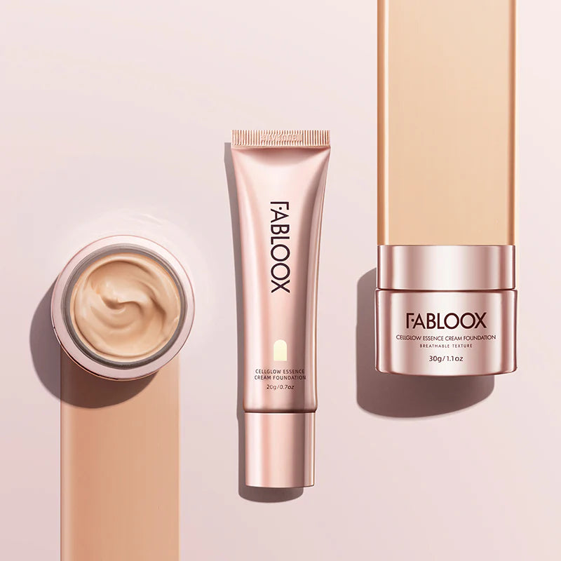 Fabloox Cellglow Essence Cream Foundation Peach Beige 20g