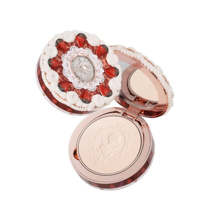 Flower Knows Strawberry Cupid Pressed Powder #02 Ivory Beige