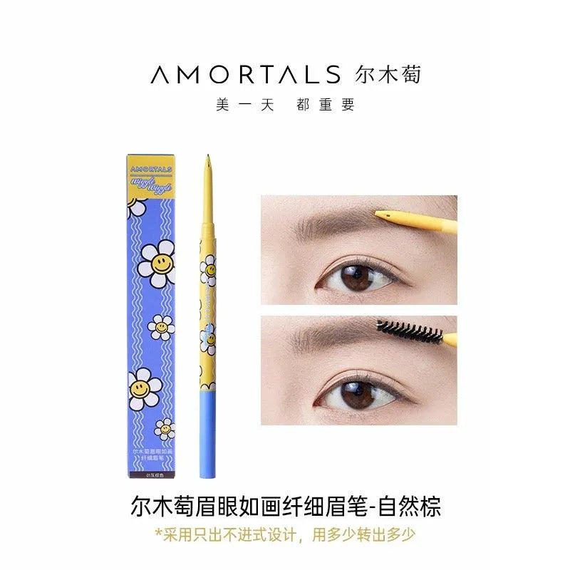 Amortals Wiggle Slim Eyebrow Pencil #02 Natural Brown