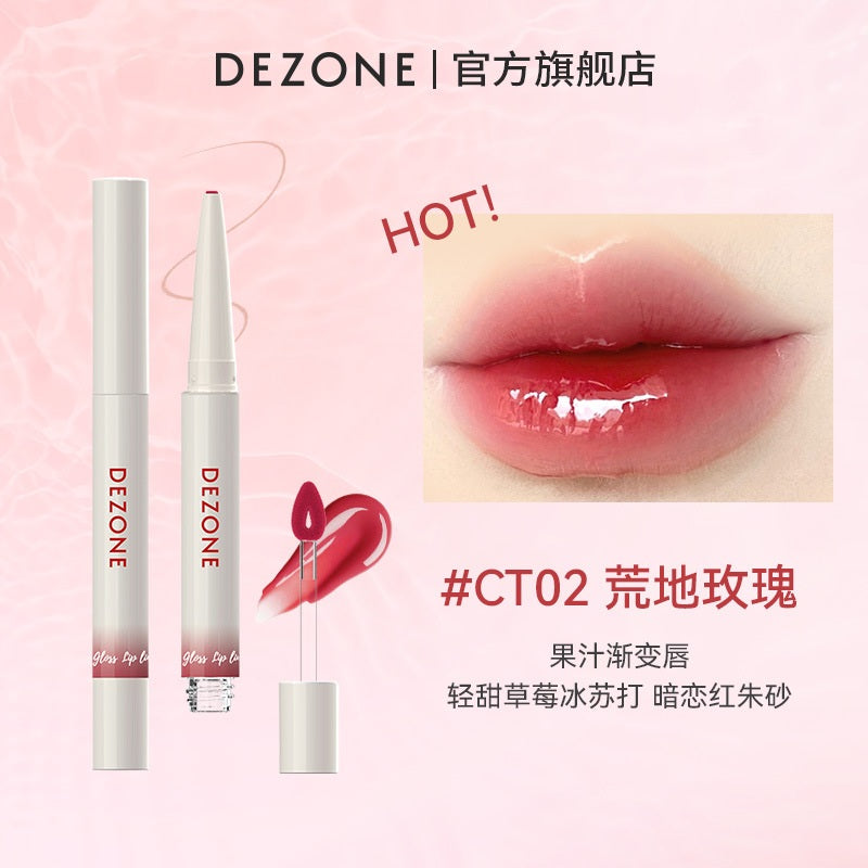 Dezone Dual-Ended Luminous Lip Tint #CT02 Strawberry Ice Soda
