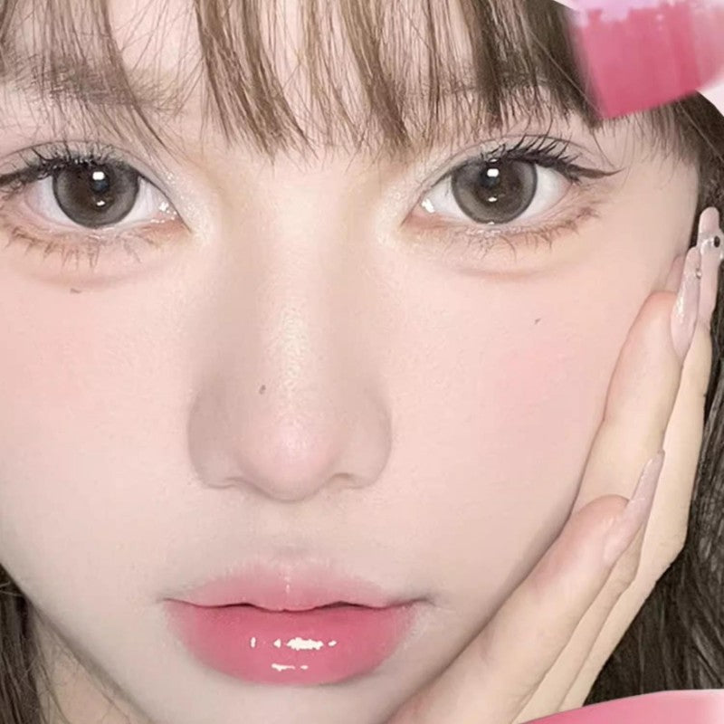 Dezone Dual Head Lip Liner & Watery Lip Gloss #CT03 Ballet Ribbon