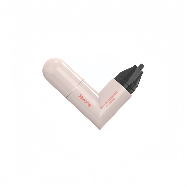 Dezone Heart-Shaped Liquid Eyeliner Stamp #YW01 Black