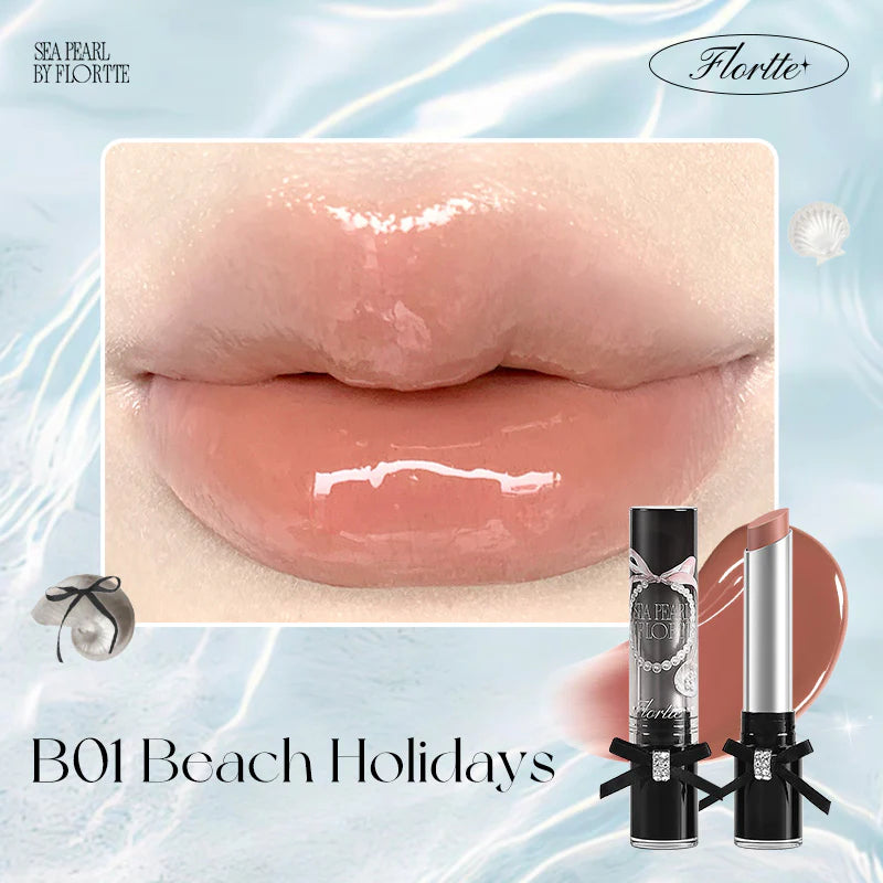 Flortte Glass Sea Collection Solid Lip Gloss #B01 Beach Holidays