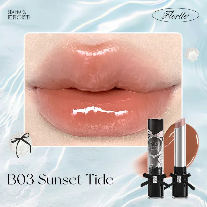 Flortte Glass Sea Collection Solid Lip Gloss #B03 Sunset Tide