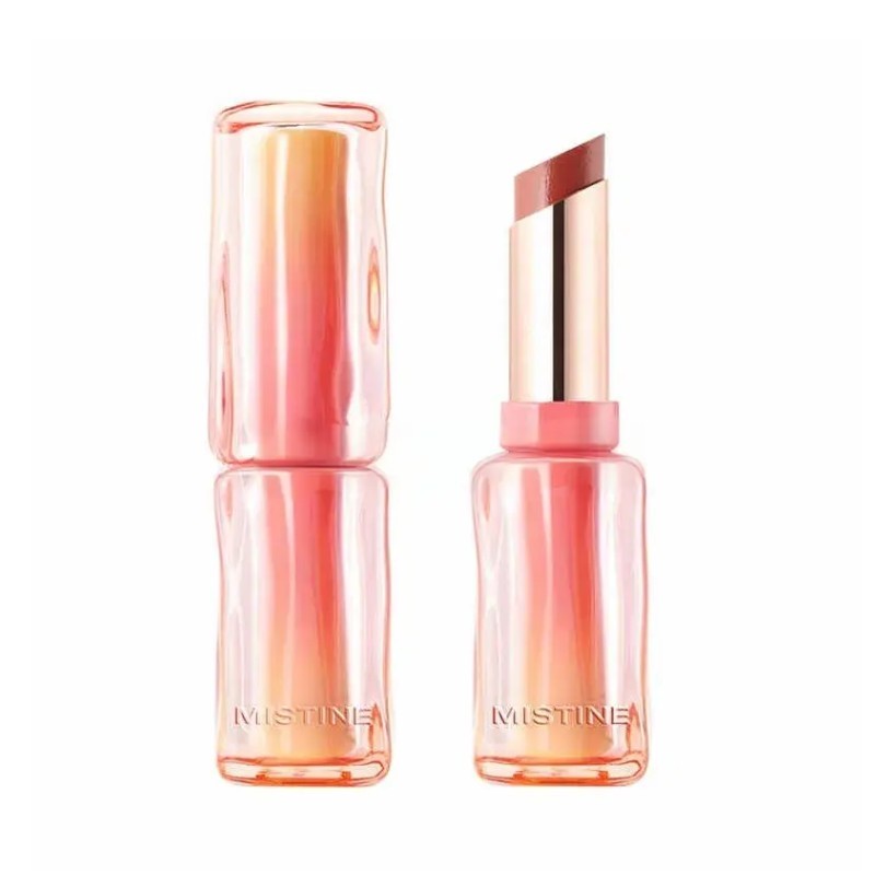 Mistine Thai Milk Velvet Matte & Glossy Lipstick #S07 Nude Pink