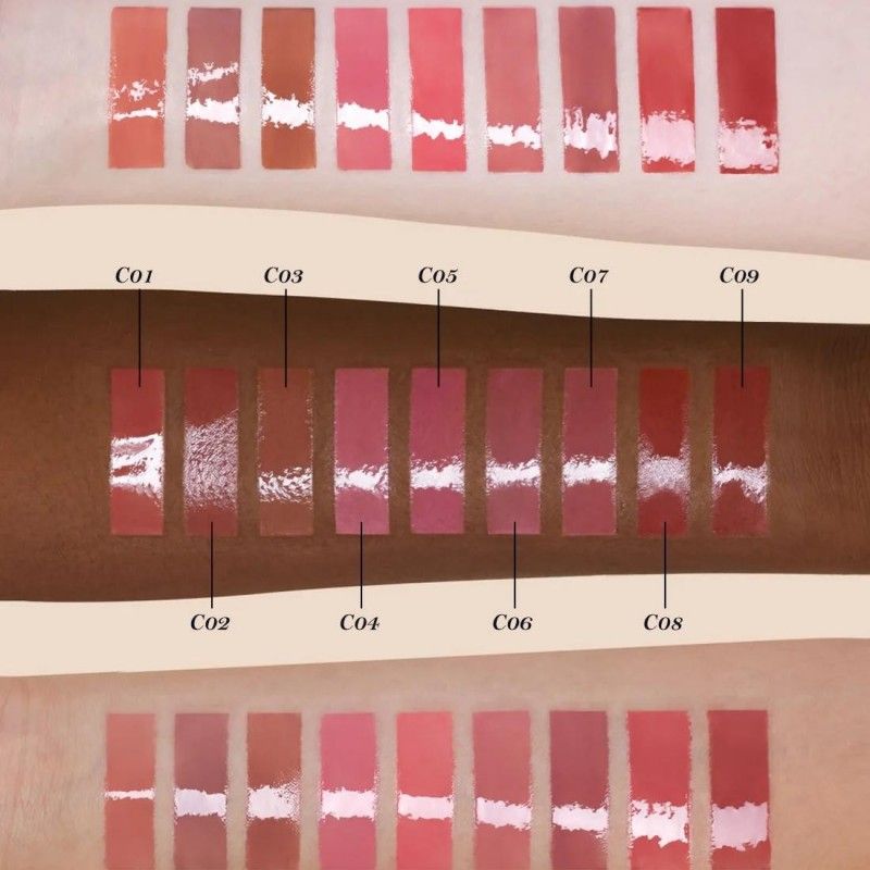 Flower Knows Butterfly Cloud Glossy Lipstick #C07 Red Bean