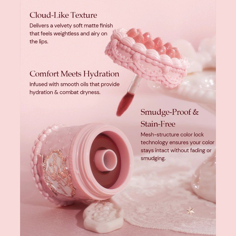 Flower Knows Strawberry Cupid Cake Lip Cream #V02 Souffle