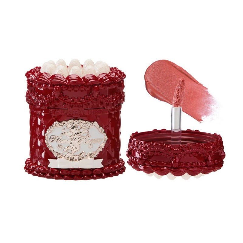 Flower Knows花知晓草莓丘比特系列蛋糕唇霜#V07无花果