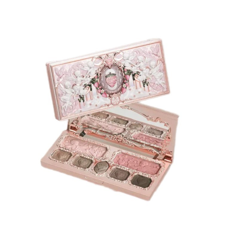 Flower Knows Strawberry Cupid Makeup Palette #02 Strawberry Cassis