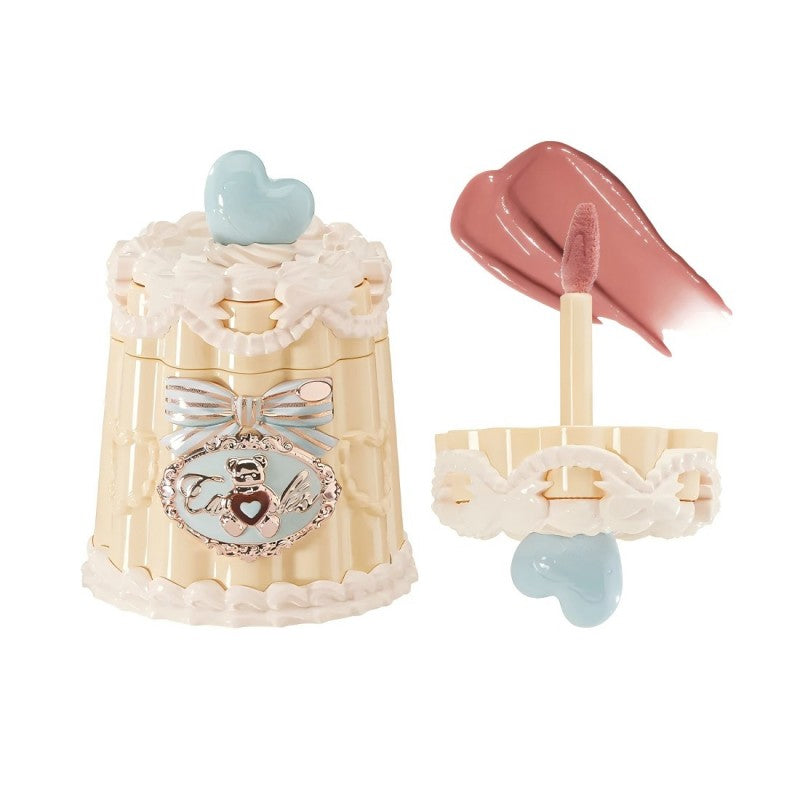 Flower Knows花知晓甜心小熊成膜唇冻#JE03桃子茶