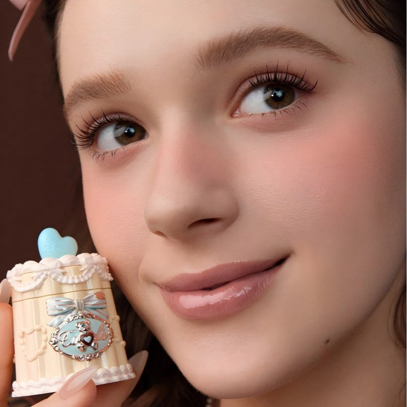 Flower Knows花知晓甜心小熊成膜唇冻#JE03桃子茶