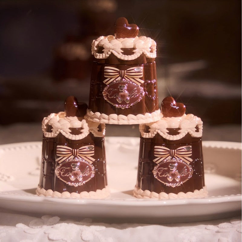 Flower Knows花知晓甜心小熊成膜唇冻#JE07可露丽