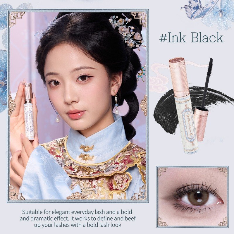 Flower Knows Butterfly Cloud Collar Mascara Ink Black