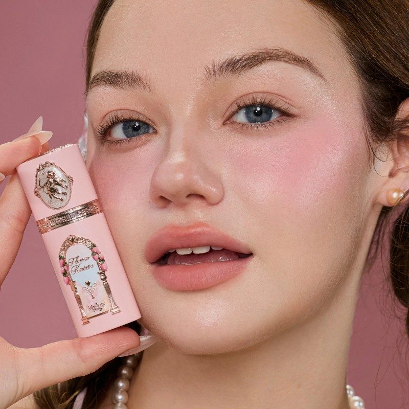 Flower Knows花知晓草莓丘比特系列液体腮红#01霜降草莓