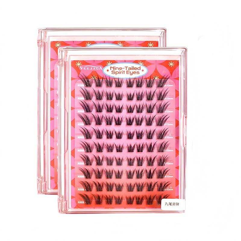 Veejaga Glue Free False Eyelash Nine-Tailed Spirit Eyes
