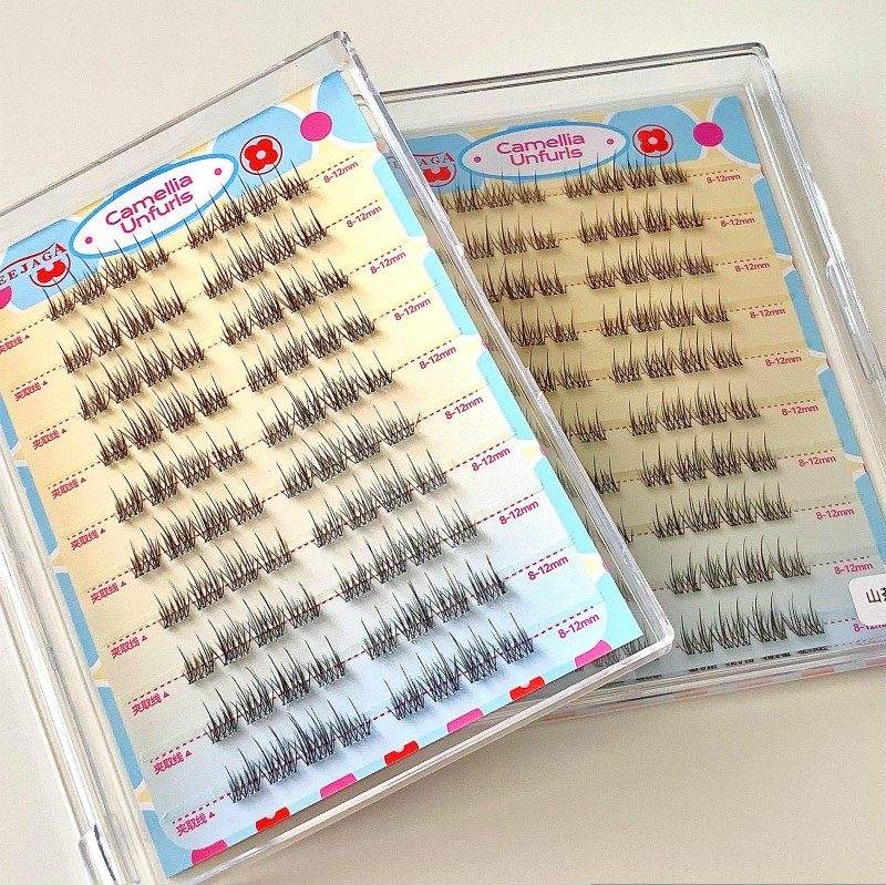 Veejaga Glue Free False Eyelash Camellia Unfurls