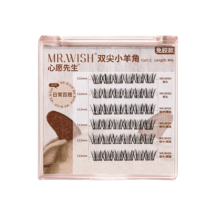 MR.Wish Glue-Free Self-Adhesive False Eyelashes Lamb Horn