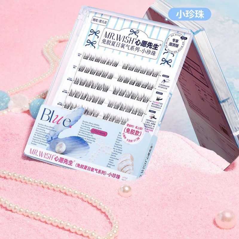 MR.Wish Glue-Free False Eyelashes Small Pearl