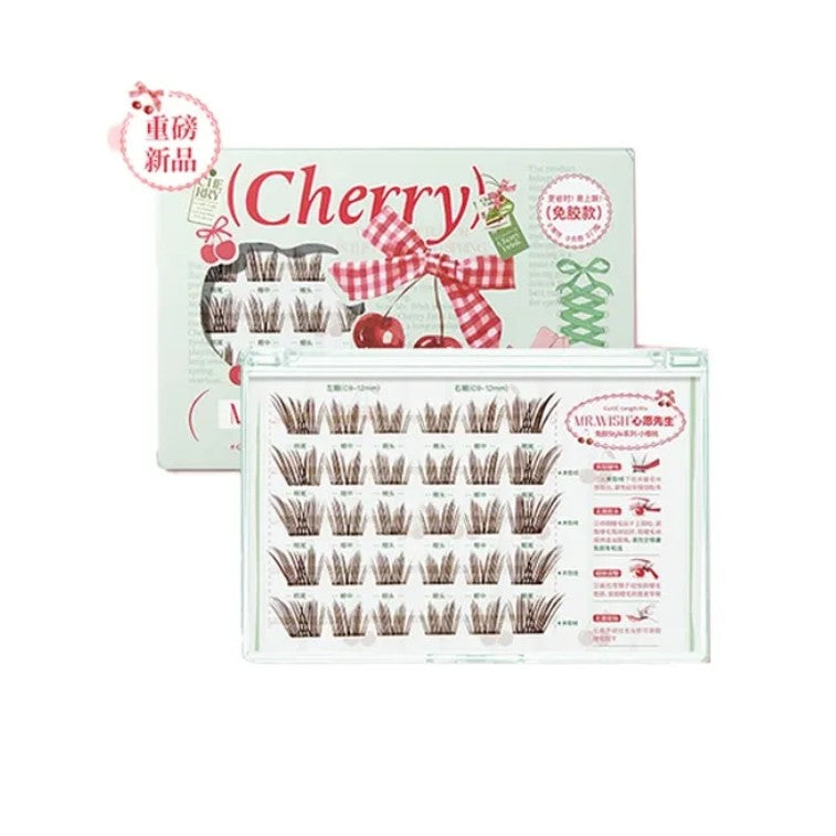 MR.Wish Glue-Free False Eyelashes Small Cherry