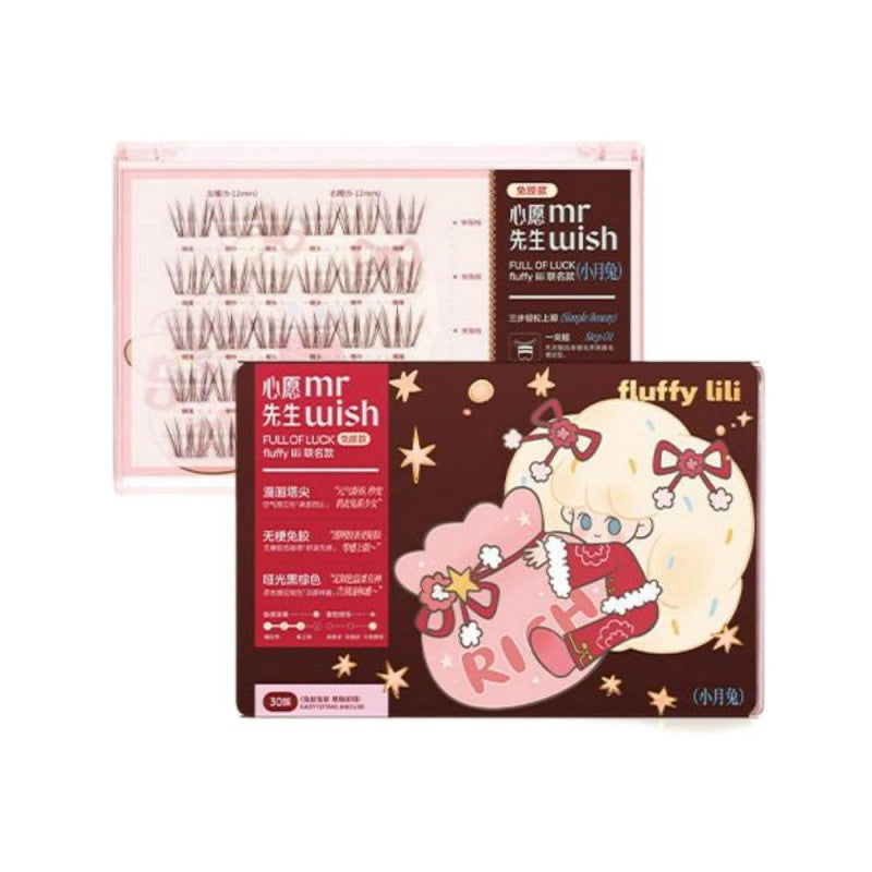 MR.Wish Style Series Glue Free False Eyelashes Moon Bunny
