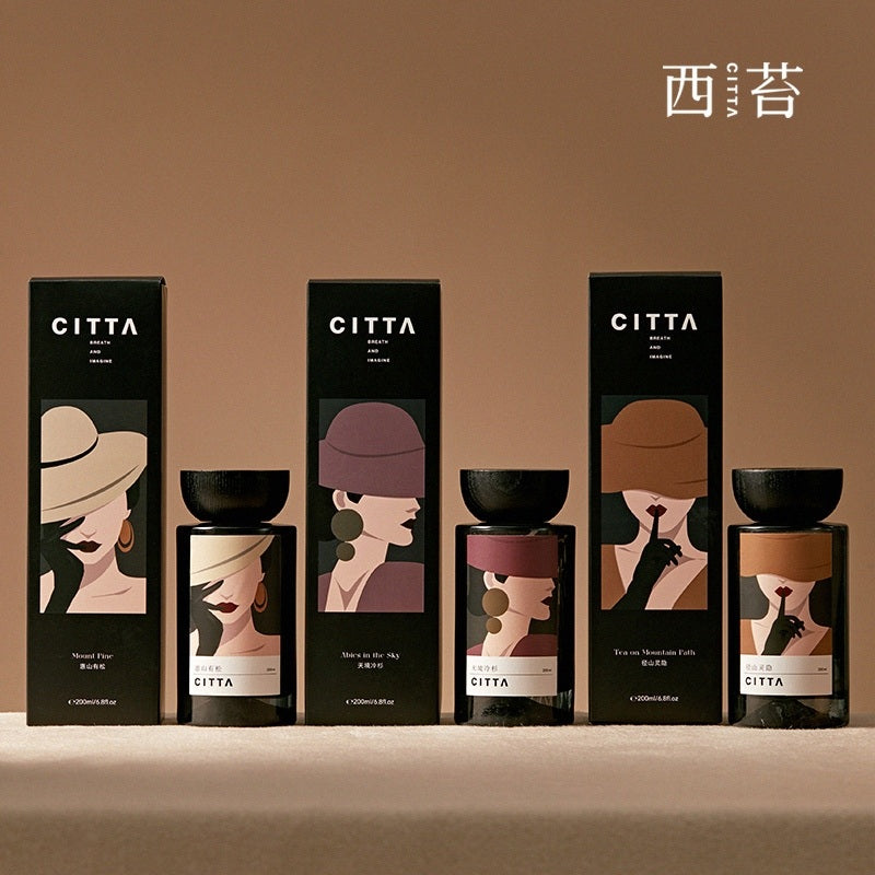 Citta Reed Diffuser Flameless Aromatherapy Cedar 200ml