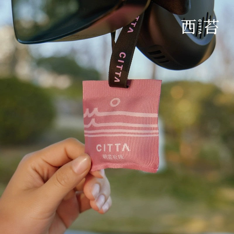 Citta West Moss Car Aroma Pouch Olibanum Rose 15g