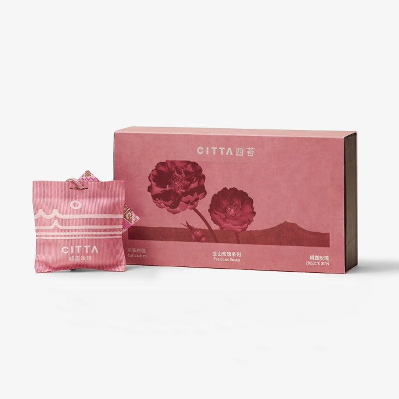 Citta West Moss Car Aroma Pouch Olibanum Rose 15g