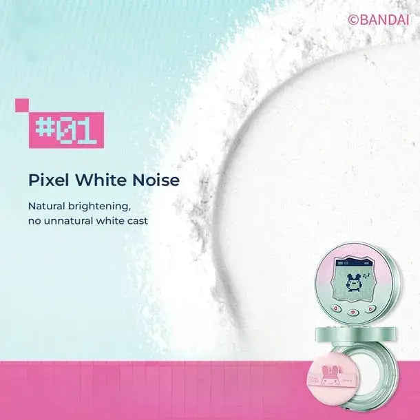 Little Ondine x Tamagotchi Soft Matte Long-Lasting Loose Powder #01 Pixel White 8.5g