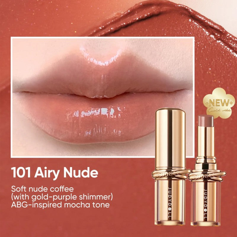 Judydoll Stay Shine Lipstick Holiday Limited Edition #101 Airy Nude