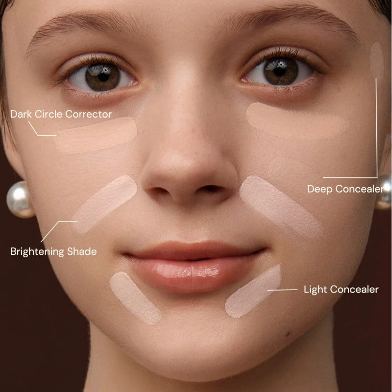 Flower Knows The Sweetie Bear 4-Color Concealer Palette #01 Strawberry Chocolate